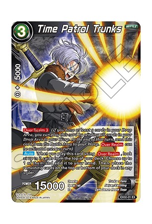 Time Patrol Trunks - EX02-01 - Expansion Rare [EX]