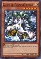 Zaborg the Thunder Monarch - SR01-EN005 - Common