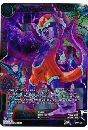 Space Pirate Chilled - EX03-021 - Expansion Rare [EX]