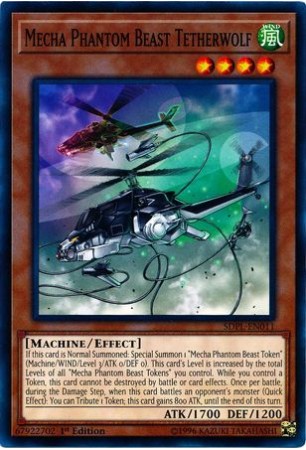 Mecha Phantom Beast Tetherwolf - SDPL-EN011 - Common