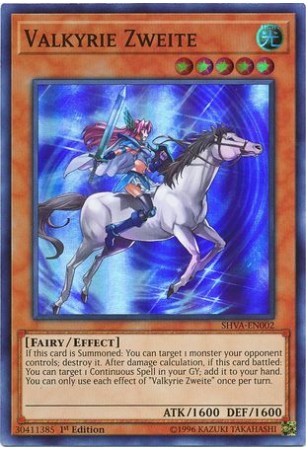 Valkyrie Zweite - SHVA-EN002 - Super Rare