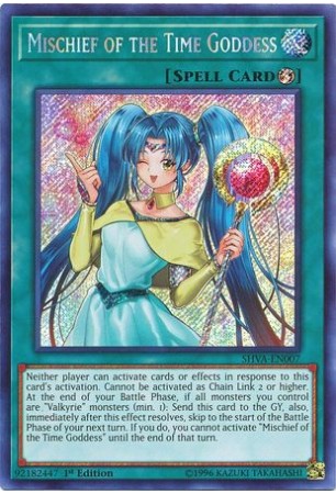 Mischief of the Time Goddess - SHVA-EN007 - Secret Rare