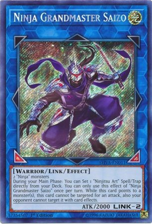 Ninja Grandmaster Saizo - SHVA-EN011 - Secret Rare