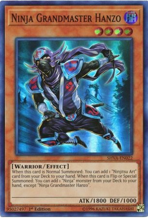 Ninja Grandmaster Hanzo - SHVA-EN022 - Super Rare