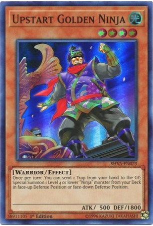 Upstart Golden Ninja - SHVA-EN023 - Super Rare