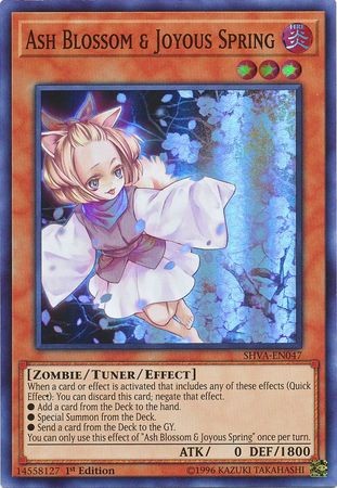 Ash Blossom & Joyous Spring - SHVA-EN047 - Super Rare - Duelshop