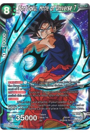 Son Goku, Hope of Universe 7 - TB1-052 - Super Rare