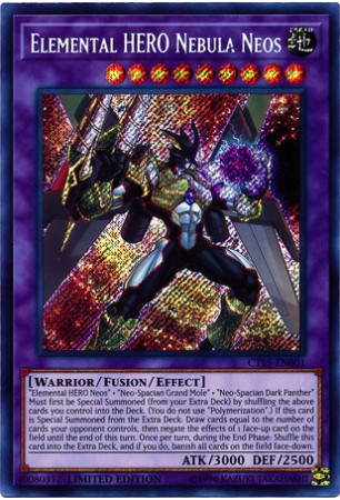 Elemental HERO Nebula Neos - CT15-EN001 - Secret Rare