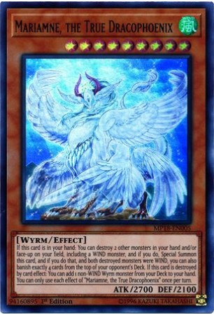 Mariamne, the True Dracophoenix - MP18-EN005 - Ultra Rare