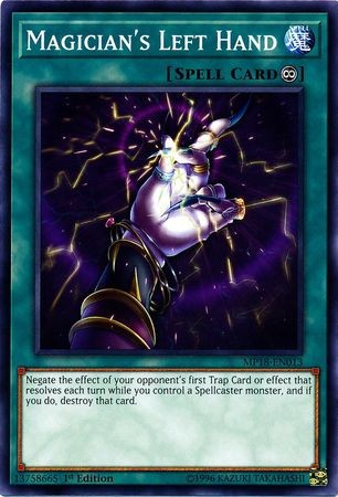 Magician's Left Hand - MP18-EN013 - Common