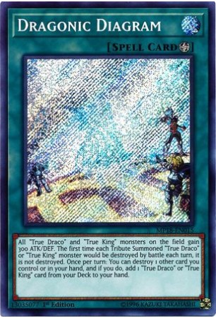 Dragonic Diagram - MP18-EN015 - Secret Rare