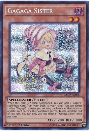 Gagaga Sister - WSUP-EN006 - Prismatic Secret Rare 