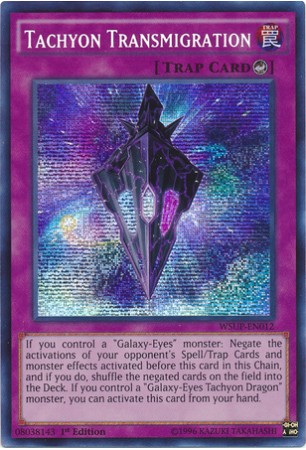 Tachyon Transmigration - WSUP-EN012 - Prismatic Secret Rare