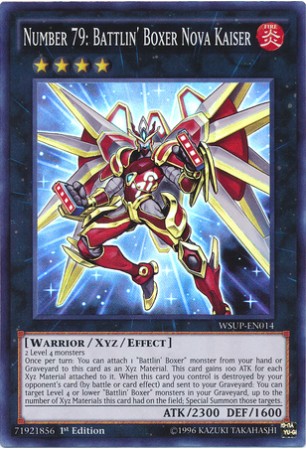 Number 79: Battlin' Boxer Nova Kaiser - WSUP-EN014 - Super Rare