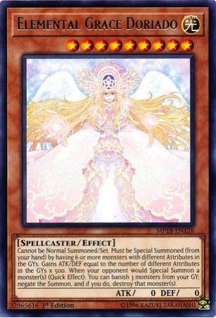 Elemental Grace Doriado - MP18-EN128 - Rare