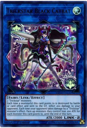 Trickstar Black Catbat - MP18-EN132 - Ultra Rare