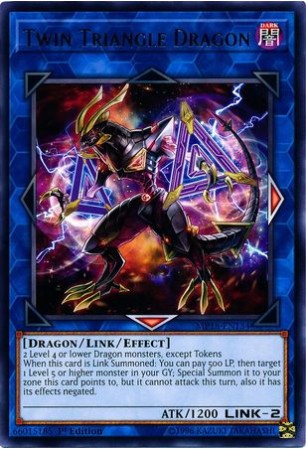 Twin Triangle Dragon - MP18-EN134 - Rare