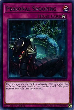 Personal Spoofing - MP18-EN152 - Rare