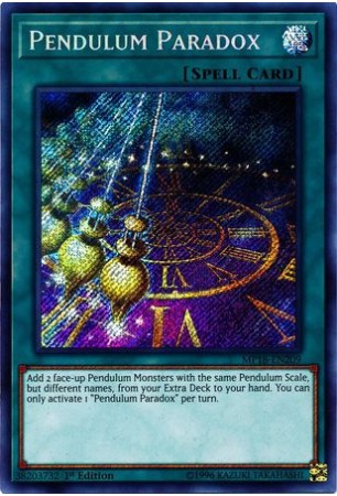 Pendulum Paradox - MP18-EN209 - Secret Rare