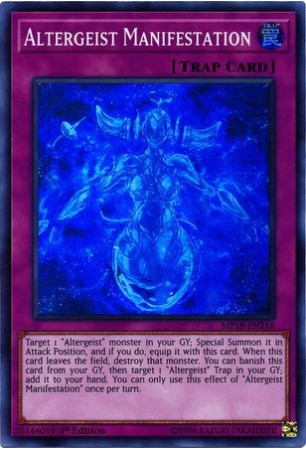 Altergeist Manifestation - MP18-EN216 - Super Rare