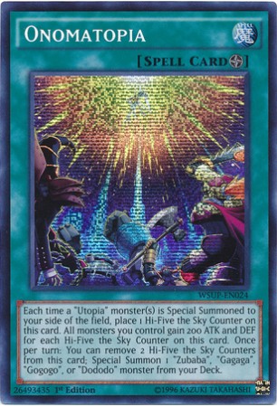 Onomatopia - WSUP-EN024 - Prismatic Secret Rare