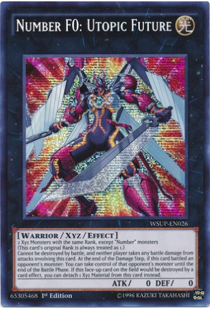 Number F0: Utopic Future - WSUP-EN026 - Prismatic Secret Rare