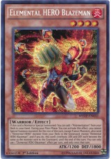 Elemental HERO Blazeman - WSUP-EN032 - Prismatic Secret Rare