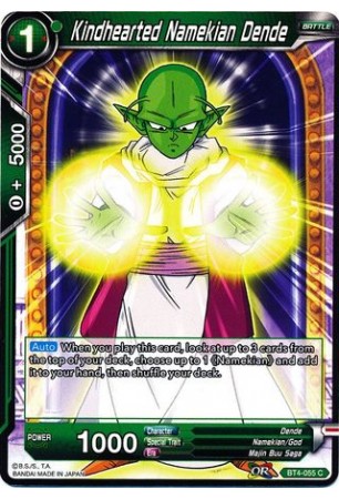 Kindhearted Namekian Dende - BT4-055 - Common [C]