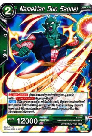 Namekian Duo Saonel - BT4-057 - Uncommon [UC]