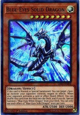 Blue-Eyes Solid Dragon - LED3-EN002 - Ultra Rare