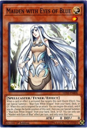 Maiden with Eyes of Blue - LED3-EN008 - Common
