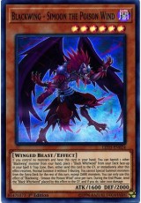 Blackwing - Simoon the Poison Wind - LED3-EN024 - Super Rare