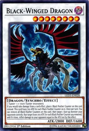 Black-Winged Dragon - LED3-EN028 - Common