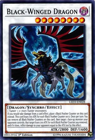 Black-Winged Dragon - LED3-EN028 - Common - Duelshop
