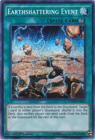 Earthshattering Event - WSUP-EN042 - Prismatic Secret Rare