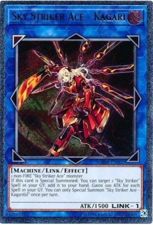 Sky Striker Ace - Kagari - OP08-EN002 - Ultimate Rare