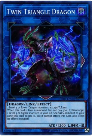 Twin Triangle Dragon - OP08-EN006 - Super Rare