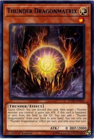 Thunder Dragonmatrix - SOFU-EN018 - Rare