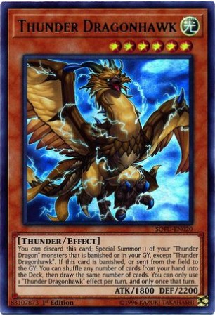 Thunder Dragonhawk - SOFU-EN020 - Ultra Rare