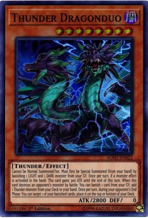 Thunder Dragonduo - SOFU-EN022 - Super Rare