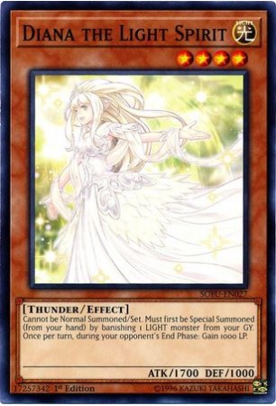 Diana the Light Spirit - SOFU-EN027 - Common