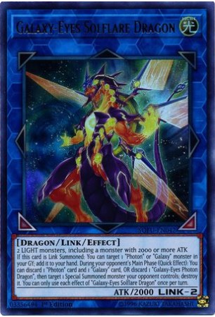 Galaxy-Eyes Solflare Dragon - SOFU-EN042 - Ultra Rare