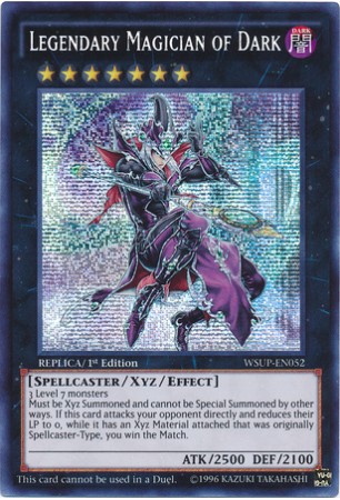 Legendary Magician of Dark - WSUP-EN052 - Prismatic Secret Rare