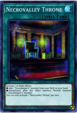 Necrovalley Throne - SOFU-EN055 - Super Rare