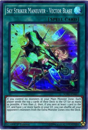 Sky Striker Maneuver - Vector Blast! - SOFU-EN061 - Super Rare