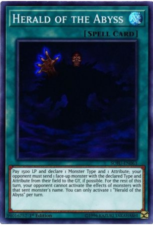 Herald of the Abyss - SOFU-EN063 - Super Rare