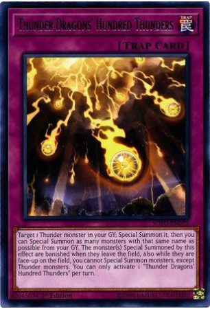 Thunder Dragons' Hundred Thunders - SOFU-EN072 - Rare
