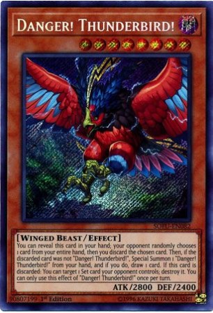 Danger! Thunderbird! - SOFU-EN082 - Secret Rare