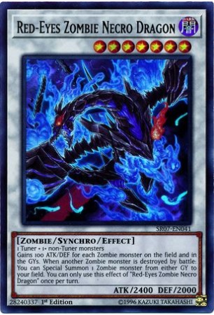 Red-Eyes Zombie Necro Dragon - SR07-EN041 - Ultra Rare