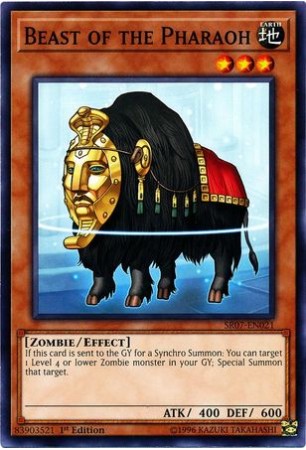 Beast of the Pharaoh - SR07-EN021 - Common